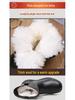 Unisex Winter Fur-Lined Waterproof Slip-On Snow Boots