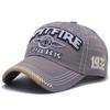 Baseballkappe mit gesticktem Buchstaben und gebogenem Schirm Europäischer und amerikanischer Streetwear-Trend Herren Sport und Freizeit Damen Visierkappe Kappe
