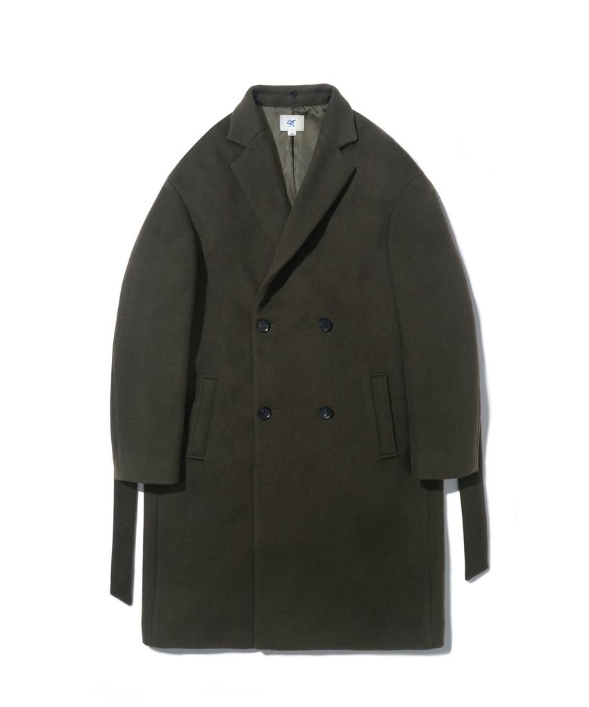 Capital Radio Tunes Hooded Double Coat Khaki
