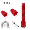 8 In 1 Flume Magic Wrench Sink Faucet Plumbing Tools Magic Wrench 8 In 1 Multifunctional English Key Repair Plumbing Wrench Tool