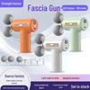 Handheld Angled Fascia Gun: Full Body Electric Massager for Waist, Back, Shoulder, and Neck.