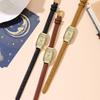 Retro Small Square Watch Niche High-End Waterproof Middle School Student Watch Small Leather Quartz Watch