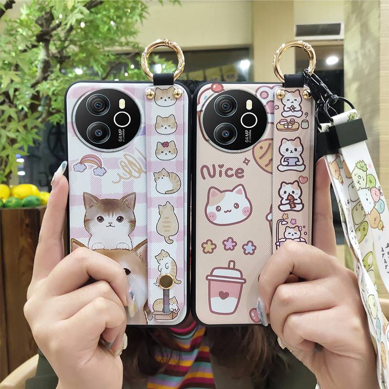 Protective Durable Phone Case For Blackview Shark8/Oscal Tiger12 Waterproof Cartoon Back Cover Anti-knock Silicone Cute