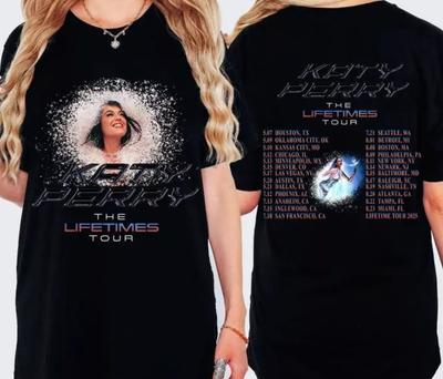 Katy Perry The Lifetime Tour 2026 Shirt Schweres T-Shirt T-Shirt