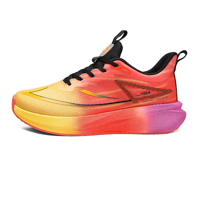 Scarpe da corsa per allenamento maratona all'aperto giovanili ultraleggere con piastra in carbonio per sprint scarpe sportive per esami di ammissione alle scuole superiori ammortizzanti