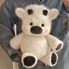 Highland Cow Plush Toy Soft Stuffed Animal Doll for Kids Adults Cute Huggable Birthday Gift Bedroom Decor Cozy Companion for Sleep Relaxation