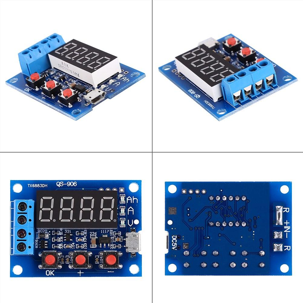 Micro USB 18650 Lithium Blei SuRe Batterie Kapazitt Meter Entladung Tester