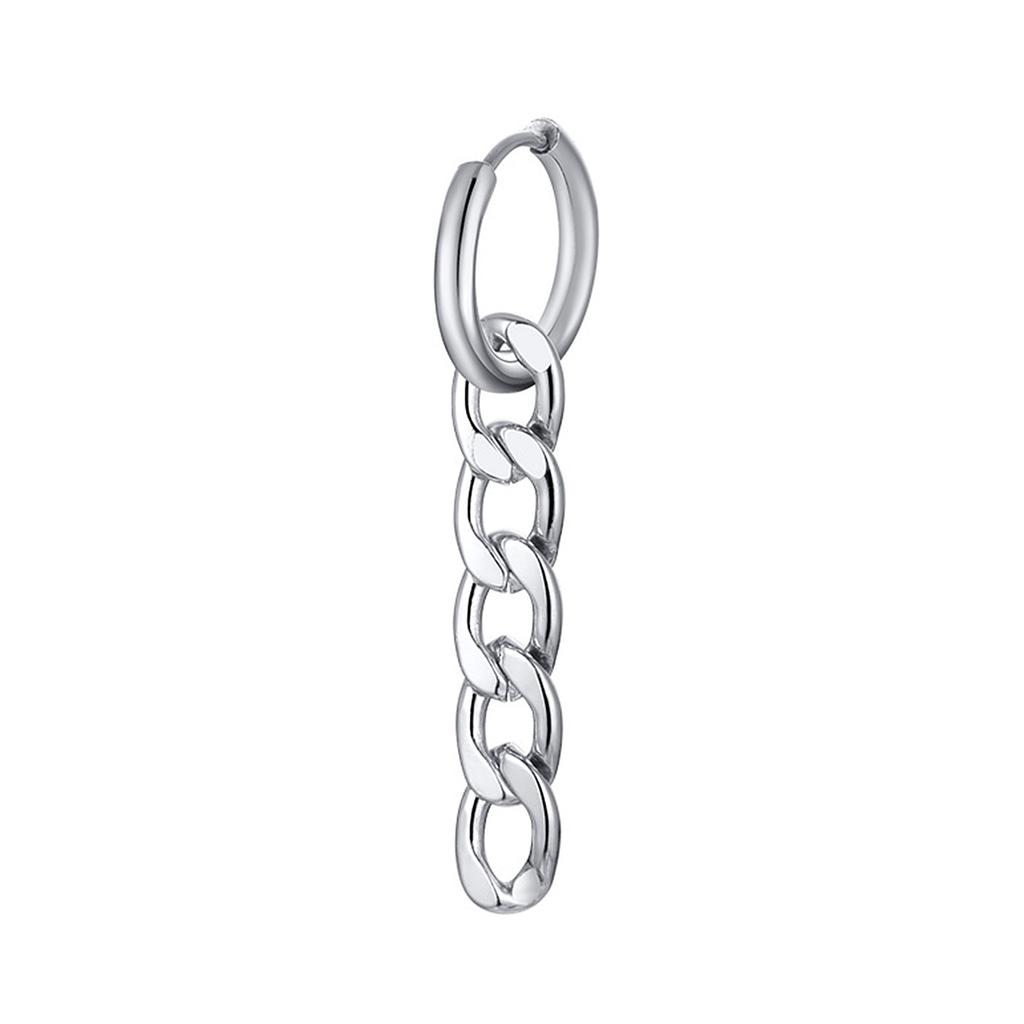 Earring Mens, Multiple Piercing Huggie Hoops Earrings ,Dainty Stainless Steel Single Stud Earing Men Jewelry