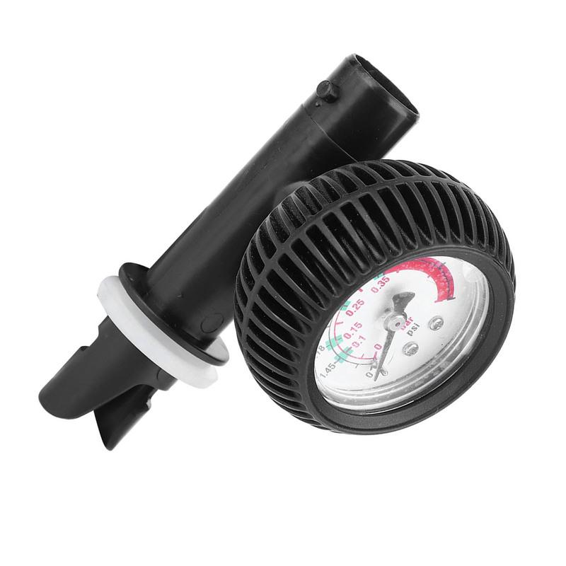 Inflatable Boat Air Pressure Gauge 0-5 PSI for Inflatable Kayak Boat Surfboard Pump Safety Barometer