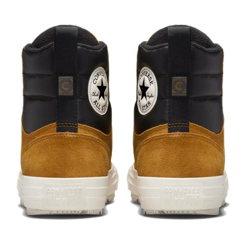 Converse Chuck Taylor All Star Berkshire High Top Canvas Shoes Unisex Brown Yellow Black
