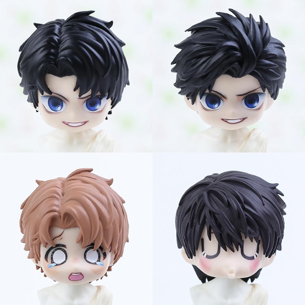 OB11 Cap de Păpușă Interșanjabil Cap de Păpușă Băiat Cap de Păpușă Obitsu11 Corp Gsc 1/12 Cap de Păpușă BJD Corp de Păpușă Băiat Drăguț Delicat Cap de Păpușă Băiat