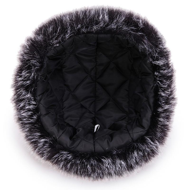 Winter men's fashion cold hat outdoor travel warm hat fleece thickened ear protector cotton hat