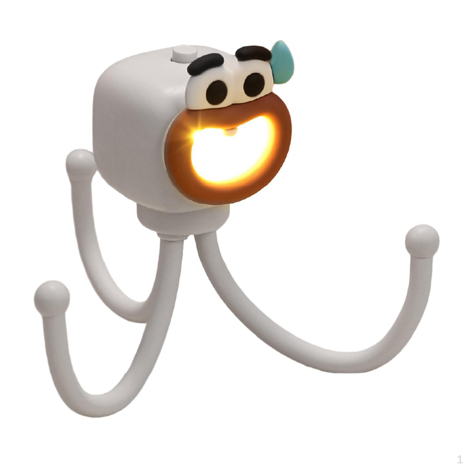 

Милый светодиодный ночник в виде животного, прикроватная лампа, ночник для детской комнаты, для ванной комнаты, для детей бежевый