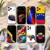 V-Venezuela-A F-Flag-G Phone Case For iPhone 17,16,15,14,13,12,11 Plus,Pro Max,XS,Soft Silicone Black Cover