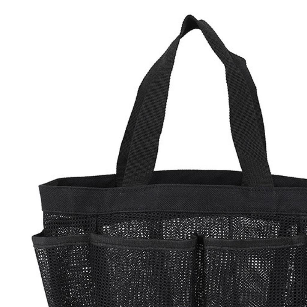 Hanging Mesh Shower , Tote, Essential Toiletry Storage, Portable Bathroom Organizer