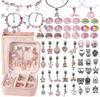 Kit for making bracelets, necklaces, pendants, bags, beads, charms