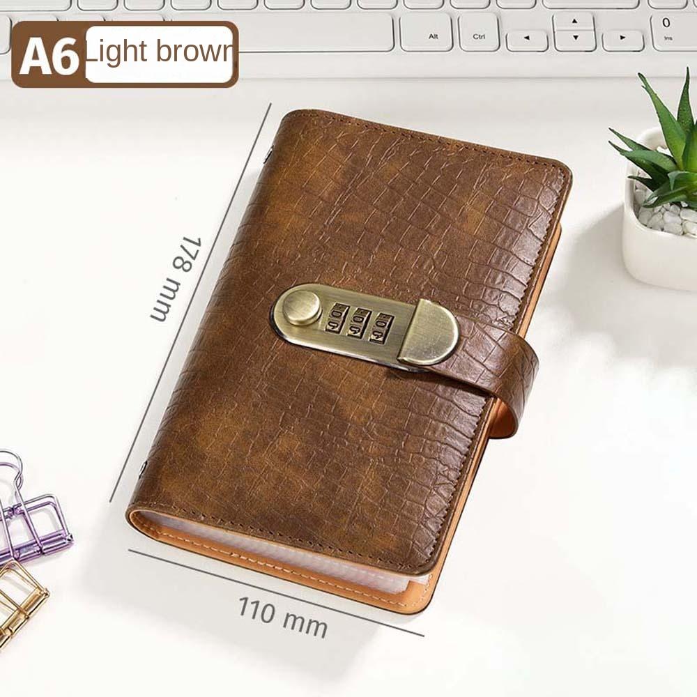 Wallet Storage Budget Binder with Lock With Password Lock Planner Organizer  Family
