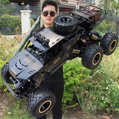 Nuevo vehículo todoterreno de aleación de 6WD con control remoto por radio de gran tamaño de 46 cm y 2,4 G con carga de alta velocidad y escalada por radiocontrol, juguete de regalo para niño