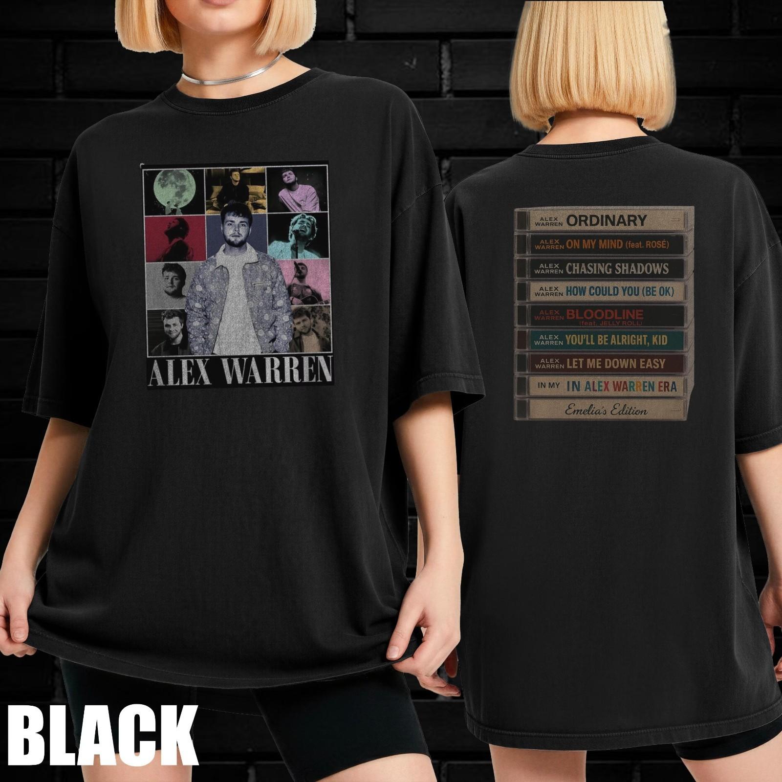 Alex Warren Shirt, Merch 2026 Alex Warren T-Shirt XXXXL