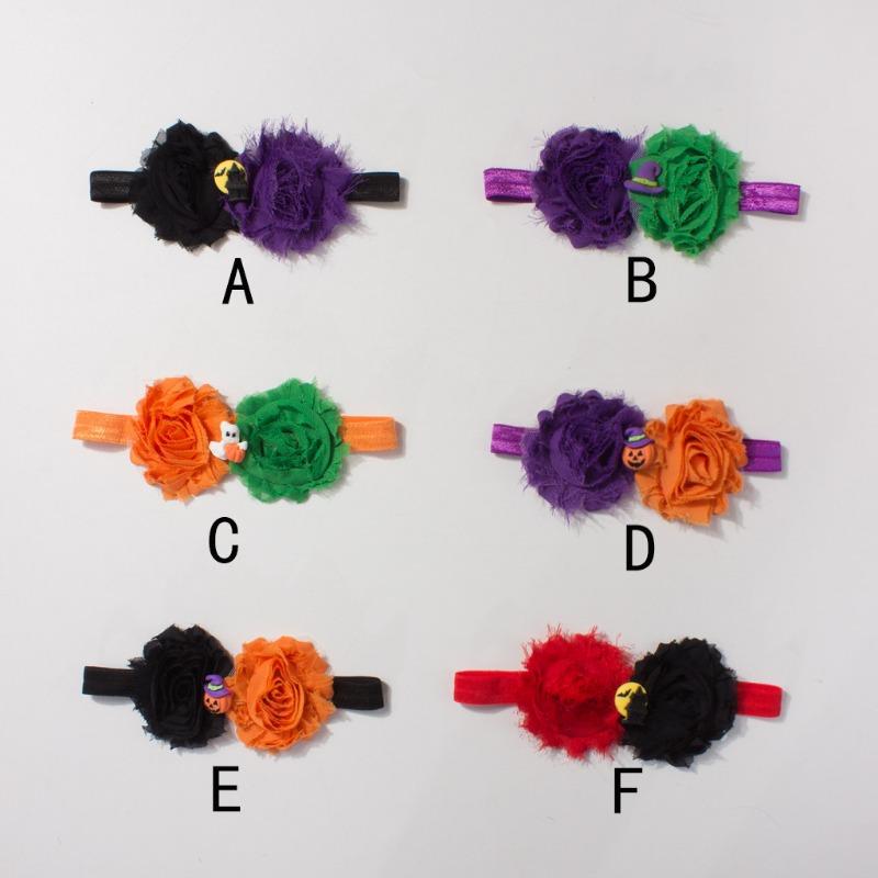 

New Halloween baby headband cute funny sunflower children s headband Halloween day baby hair accessories