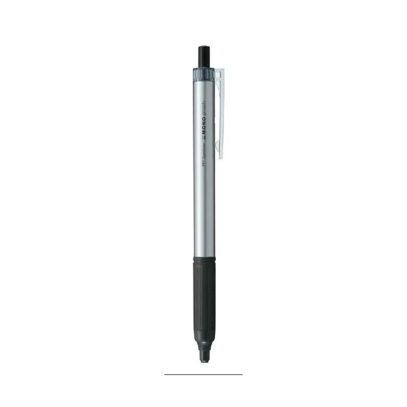 

tombow pencil oil ballpoint pen monograph light 0.5mm ink color black silver BC-MGLE04 [Bulk purchase set of 10]