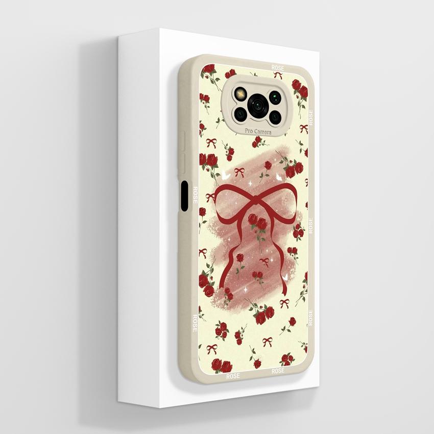 Phone Case For Xiaomi Poco X3 X5 X6 X7 C40 C50 C51 C55 C71 C75 Cute Cat Soft Covers Lens Protection Liquid Silicone Anti Slip Shell For Xiaomi Housing