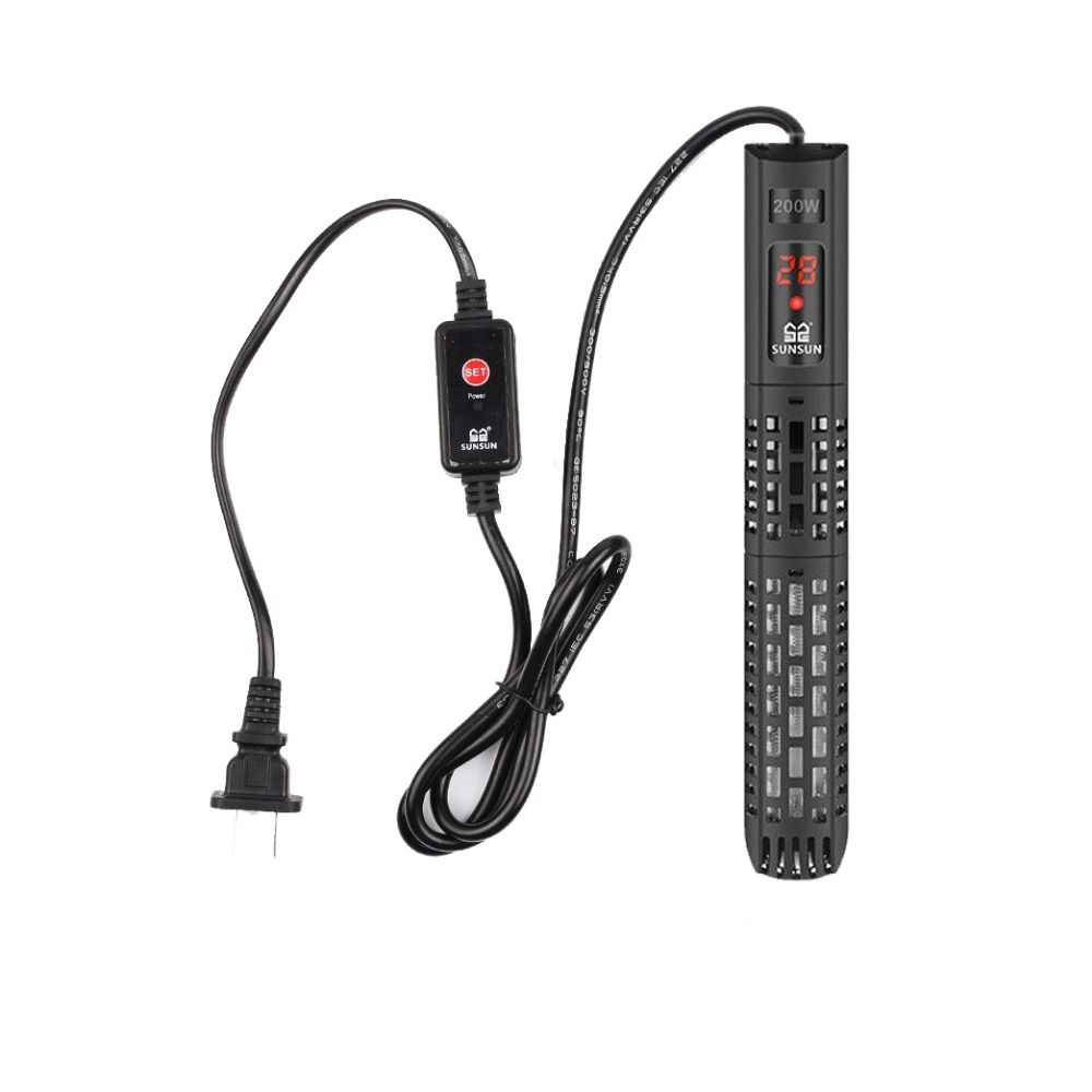 50-500W Aquarium Submersible Heater Fish Tank Constant Temperature Control  for Lizard/Turtle