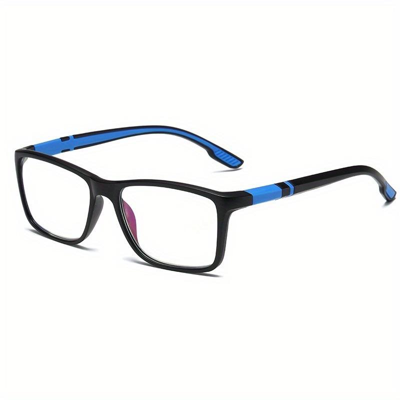 

FG Ультралегкие очки для чтения TR90 с блокировкой синего света, очки для пресбиопии, мужские очки для дальнозоркости, оптические очки +100-+400 100