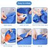 Outdoor Dog Inflatable Ball Toy Self-training Dog Ball Toys Blue Wear-Resistant Pet Balls Dog Enrichment Toy For Park Lawn Pool