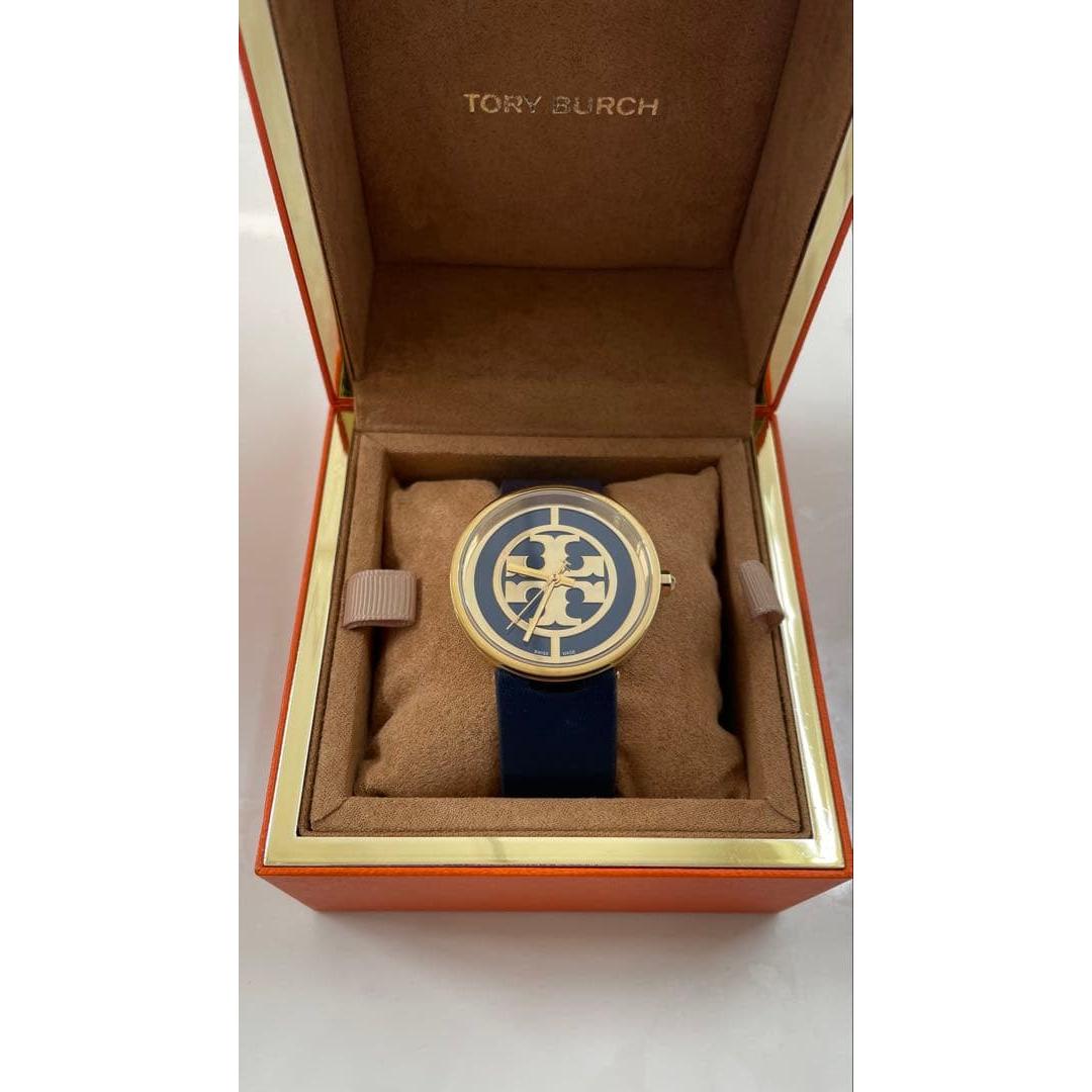 Used TORY BURCH Tory Burch watch TRB4021 battery replaced with box