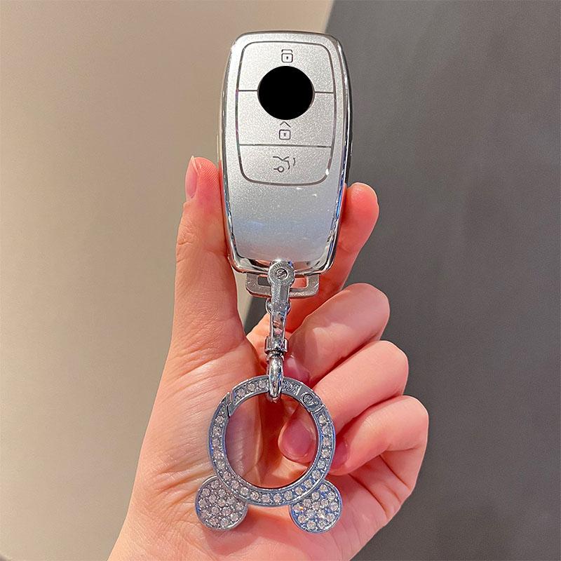 Tpu Car Key Case Cover Fob For Mercedes Benz A B C E G S Class Gls Gla Glk E200 E400 E63 S350 C260 C300 S400 S500 W204 W212 W176