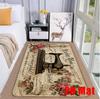 Ladies' Sewing Machine Carpet Suitable for Living Room, Bedroom, Corridor with Sewing Machine Pattern Home Decorative Carpet
