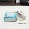 Beautiful Wash Tape Flower Plant Japanese Masking Adhesive Tape Decors Scrap Booking Sticker Label