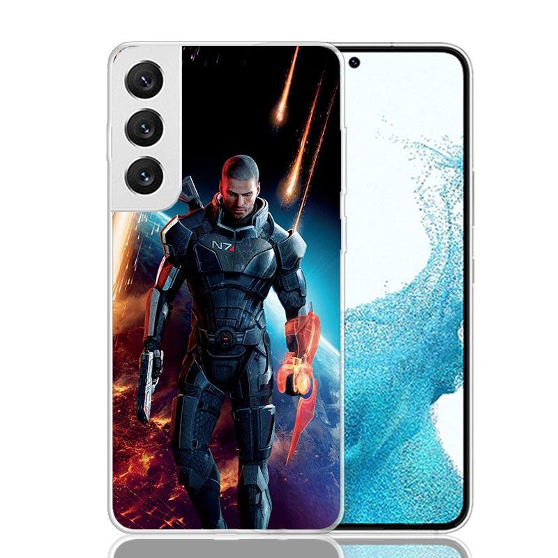 N7 Mass Effect For Samsung Galaxy S25 S24 S23 S22 Ultra Phone Case S21 Plus S20 FE S10 + S25Edge Fundas Cover Galaxy S25 S24 S23