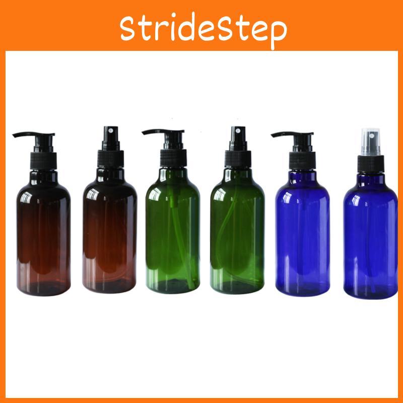 1pcs 250ml Plastic Pump Bottles Shampoo Shower Gel Jars Containers Storage