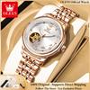 OLEVS 6732 Damenuhr Top-Marke Luxus Damen Vollautomatische Mechanische Uhr Wasserdicht Leuchtend Hohl Damen Uhr Reloj Mujer