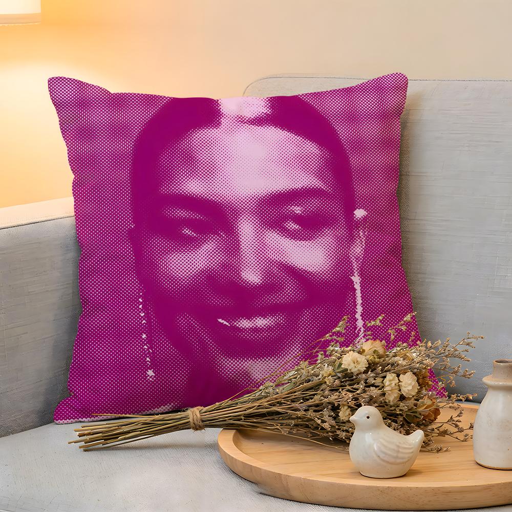 Cushion Cover Linen SkinFriendly Soft Decorative Case for Sofa Home Decor Singer OOlivia Dean Pillow Cover