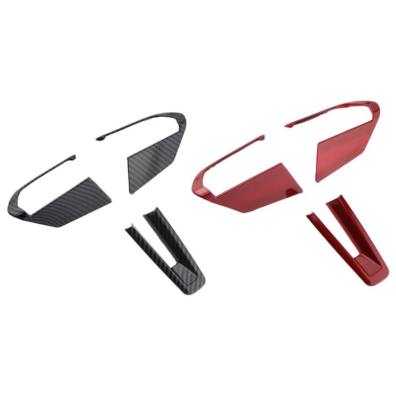 Car Steering Wheel Trim Cover for Mazda 3 Axela BP 2019-2025 CX30 CX-30 2020-2025 CX50 CX-50 2023-2025 Sticker
