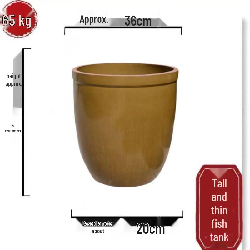 Qinji Large Earthenware Multi-purpose Storage & Fermentation Jar