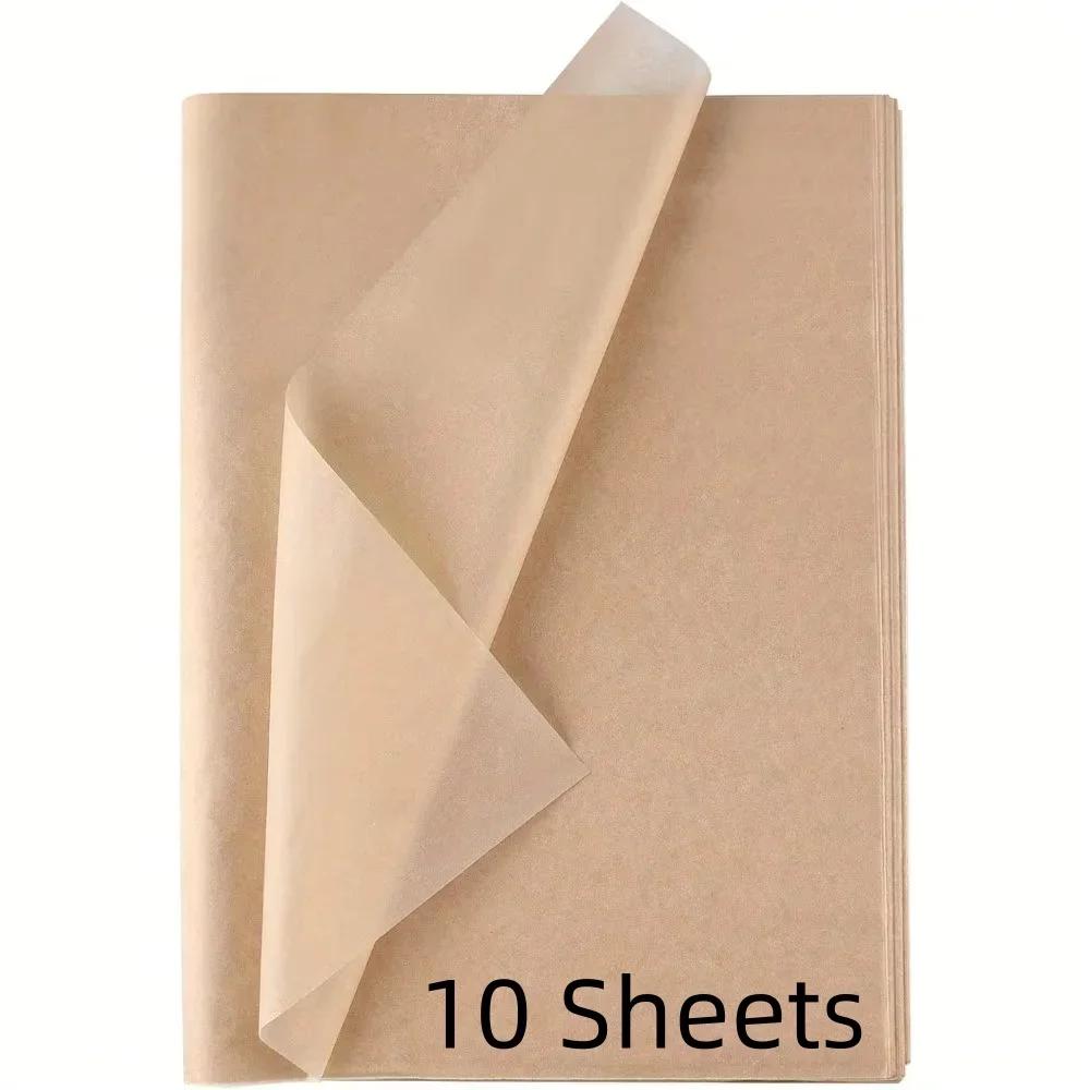 

10-100 листов коричневой папиросной бумаги для упаковки, подарочной упаковки, крафт-бумаги оптом для DIY, свадебных, фестивальных, праздничных принадлежностей