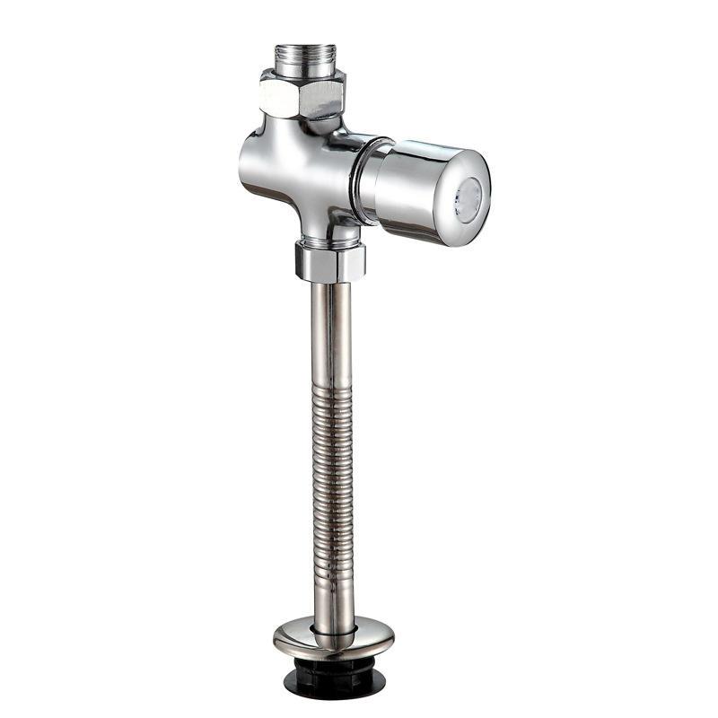 Brass Manual Delay Water Saving Eco-Friendly Urinal Flush Valve Time Flow Automatic Push-Type Hotel Use Wall-Mounted Flush Valve