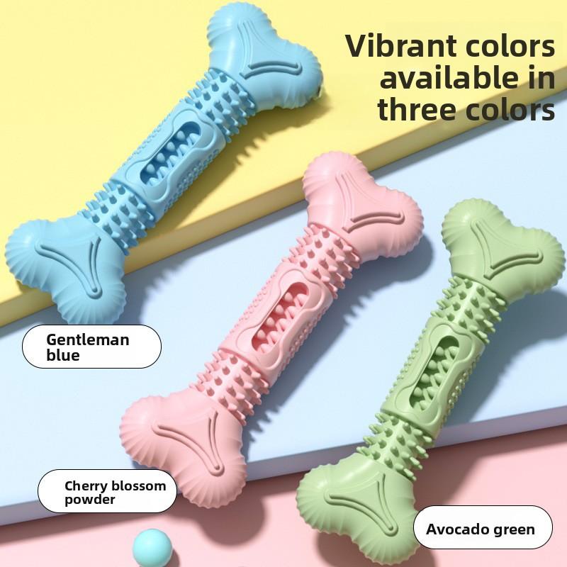 A New Type of Pet Toy, A Bone-shaped, Durable Teething, Tooth-cleaning and Biting Dog Toy