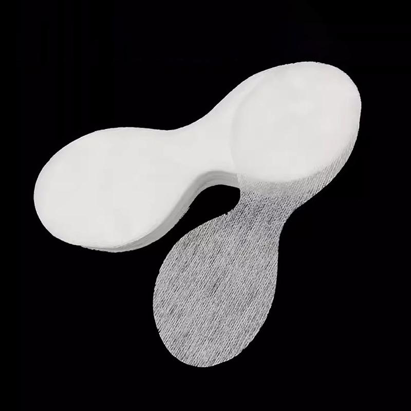 100/200 Stück Einweg Augenmaskenpapier Ultradünne Naturbaumwolle Augenpflege-Patches für Frauen Spa Augenabdeckungen Gesichtshautpflege-Werkzeuge