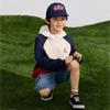 GAP Boys' Bear Logo Hooded Windbreaker Jacket