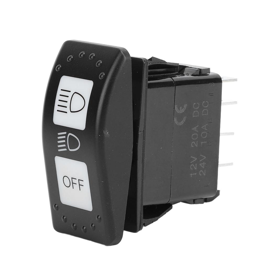 12V Headlight Blue Light Switch 8PIN Hard Plastic High Performance Fast Response 710004492 for Maverick X3