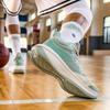 New Anta Tiger Roar Cushioning Anti Slip And Wear Resistant Coverage Mid Top Performance Basketball Shoes Men's Jin Green 112211601Q-2
