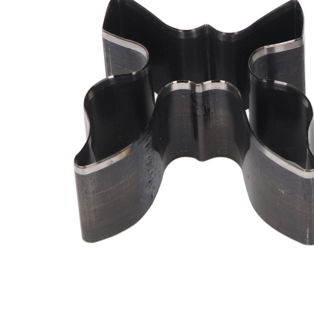 2 PCS Steel Leather Cutting Dies Set Handmade Keychain and Wallet Making  For DIY Leather Craft