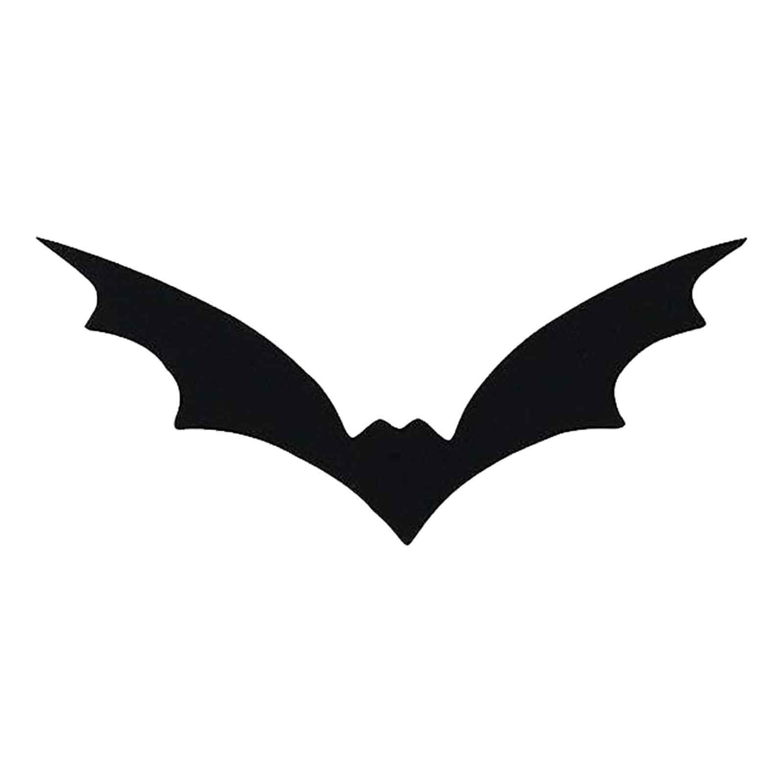 Хэллоуин украшения ПВХ наклейки на стену 3D стерео наклейки 72 шт. чёрный — фото 3