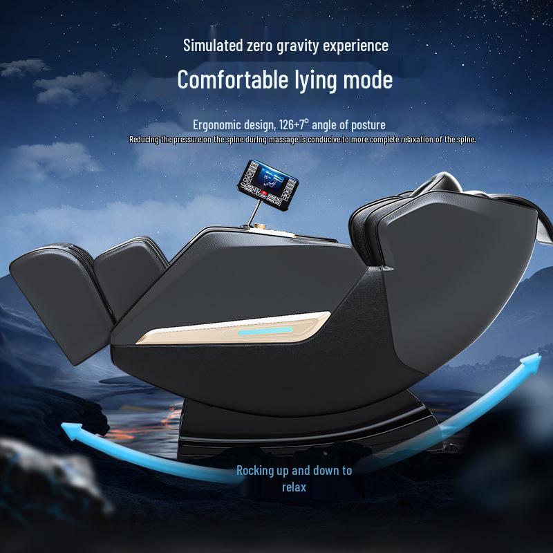 Honglongkang Zero Gravity Intelligent Full-Body Massage Chair with Music Function