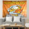 Cute Garfield Tapestry for Bedroom Aesthetic Classroom Tapestries Wall Hanging for Living Room Dorm Office,Ideal Creative Gift